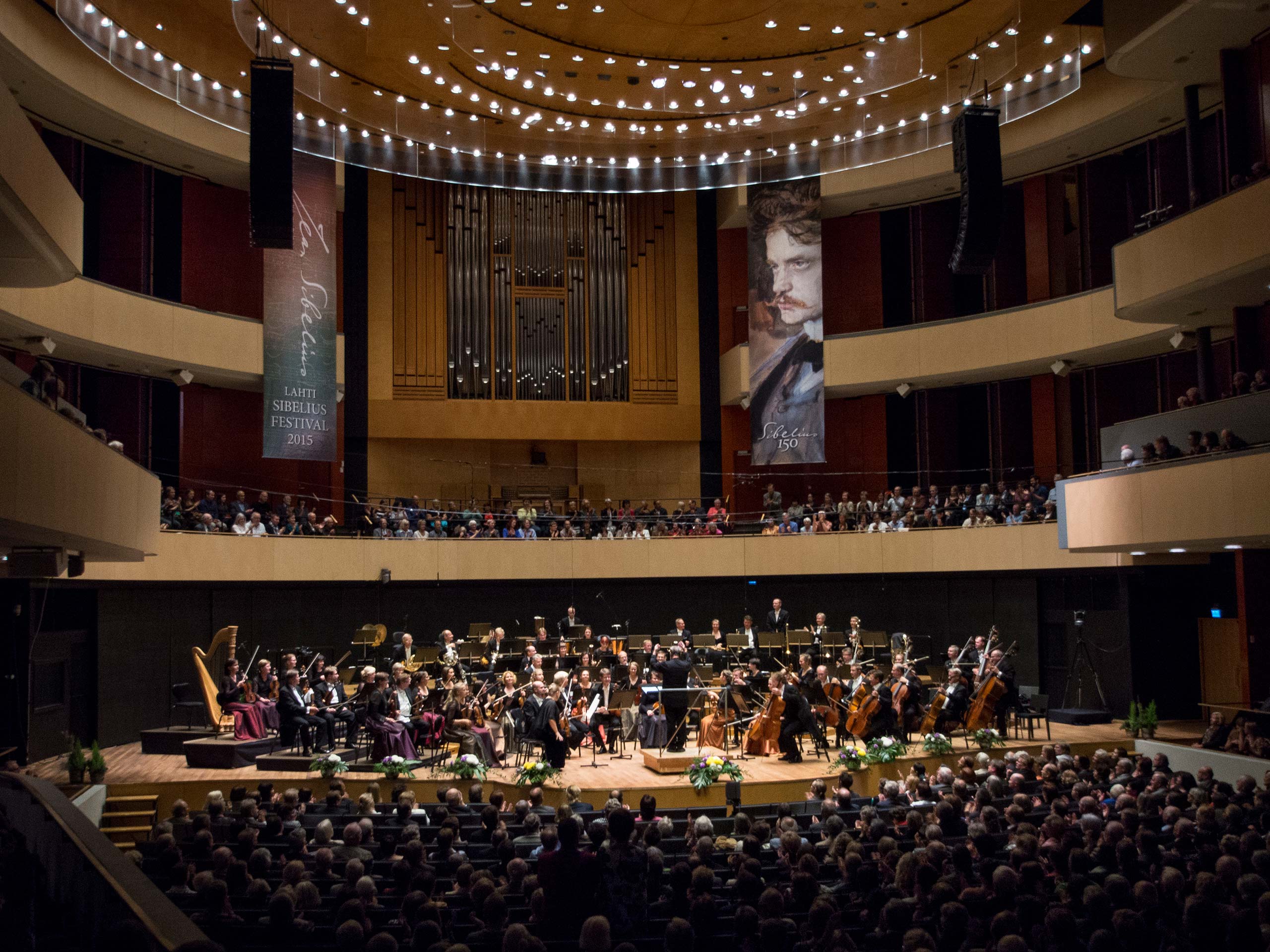 SIBELIUS FESTIVAL 2015. SYMPHONY CONCERT Sibelius Hall Lahti Symphony Orchestra Okko Kamu, conductor The Oceanides The Pohjola´s Daughter Symphony No. 6 Symphony No. 7